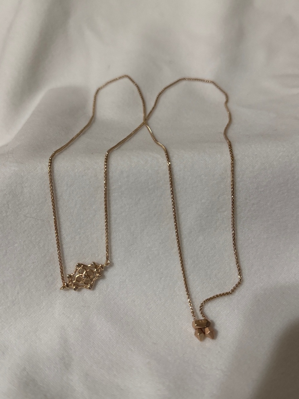 Kendra Scott Riley Rose Gold Pendant Necklace